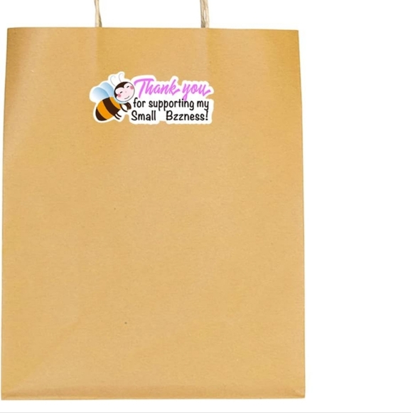 50 ct  Thank You Small Business Stickers for Packages - Picture 4 of 8